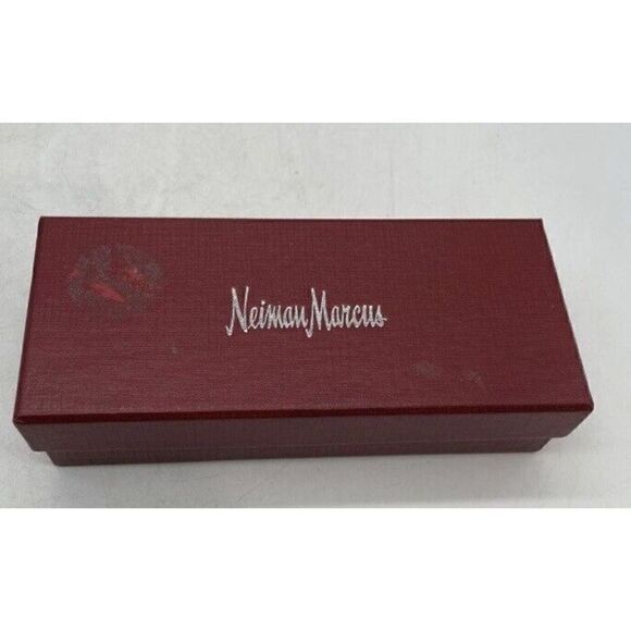 Neiman Marcus Silver-plated Snowman Place card Or Business Card Holders Set Of 4 - Picture 5 of 6